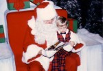Lecturing Santa