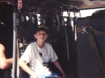 In a Helicopter