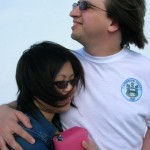Wind Blown Scott & Melissa