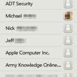 Contact List Contact List