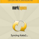 Mark/Space Missing Sync on the Phone Mark/Space Missing Sync on the Phone