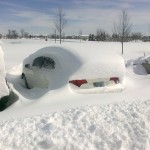 Blizzard 2010: Sunday Honda Snowpile (2)