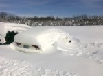 Blizzard 2010: Sunday Honda Snowpile (3)