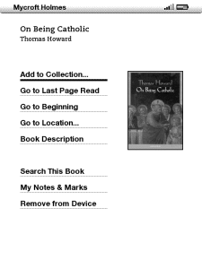 Manage an Individual Book