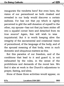 A Standard 'Page' of a Book