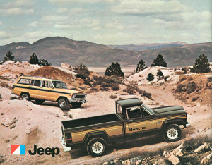 Rear Cover, 1978 Jeep Catalog