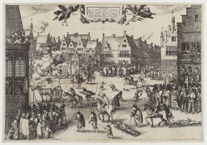 Conspirators' Execution (Claes Janszoon Visscher)