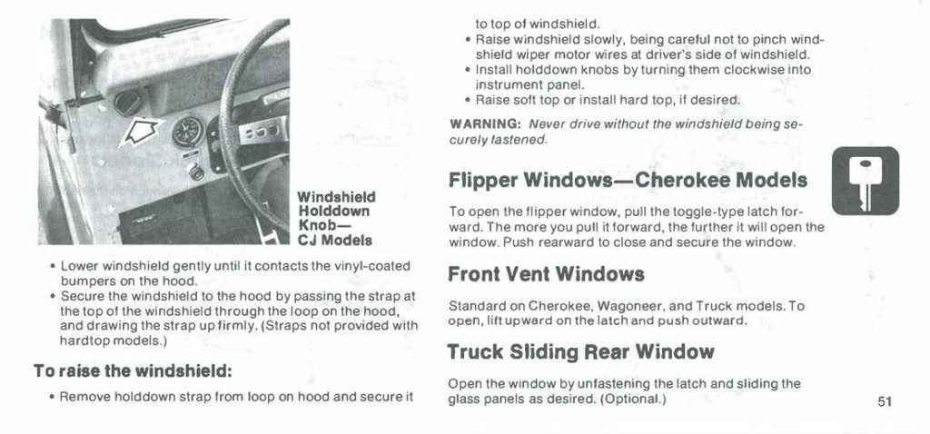 1977 Jeep Owner's Manual – OEM Operator Guide, Fuses, Fluids, Reference Book, BISHKO Publishing, Part #1830